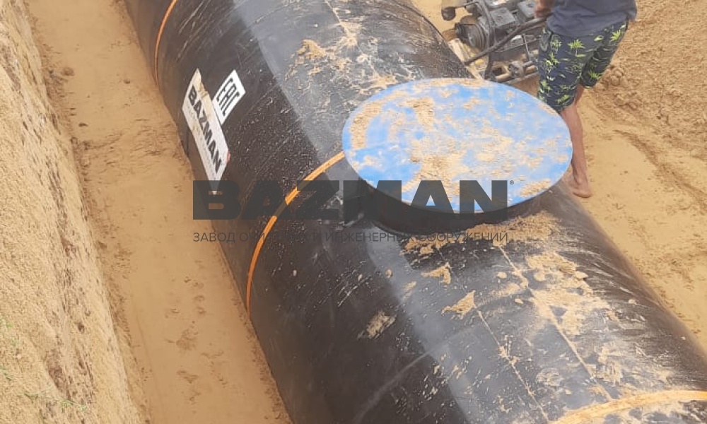 Емкость накопительная 10 м3 СИДРК Тамань