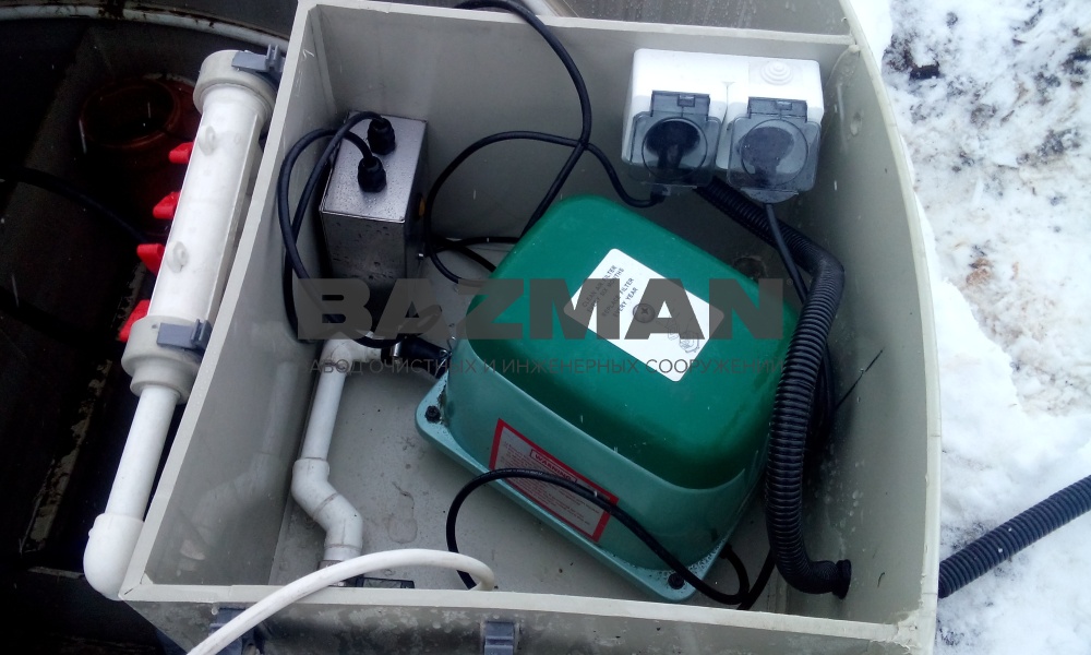 Подземные канализационные очистные сооружения Армавир Лукойл